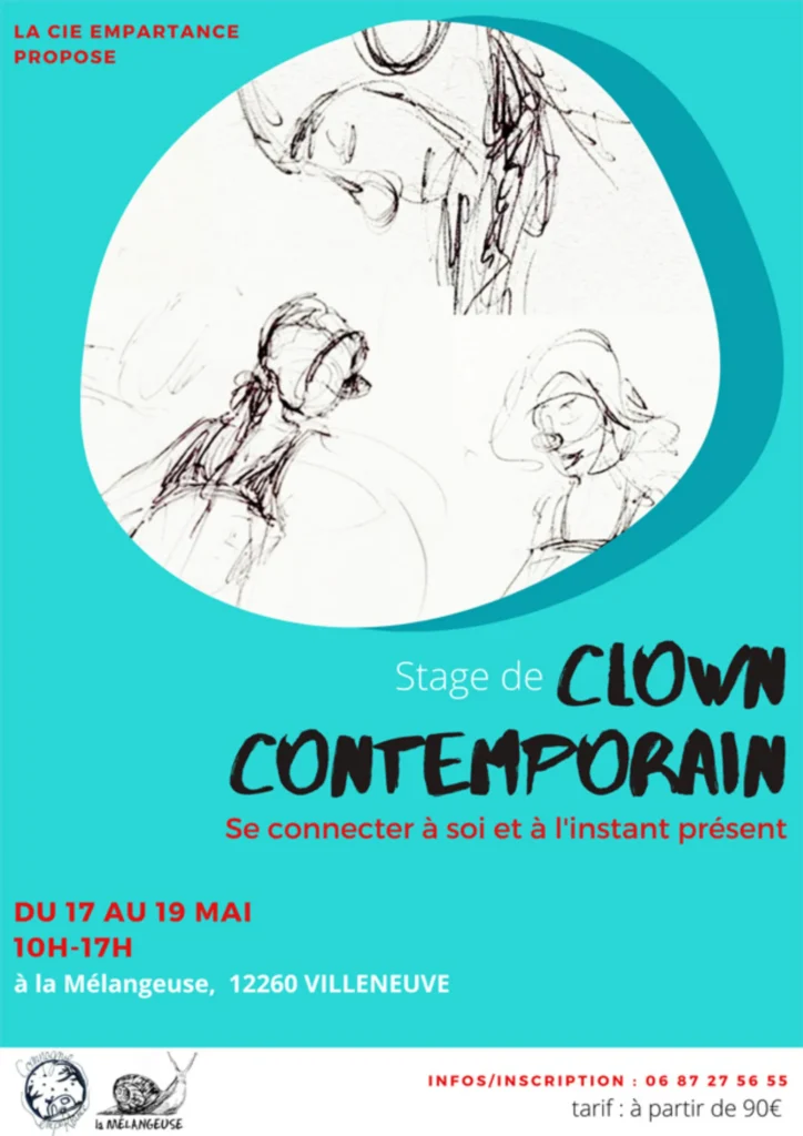 stage de clown compagnie empartance